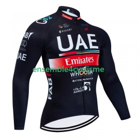 Maillot Cyclisme Manches Longues Uae Emirates 2023 N001